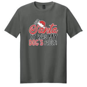 Dear Santa It Was My Dog's Fault