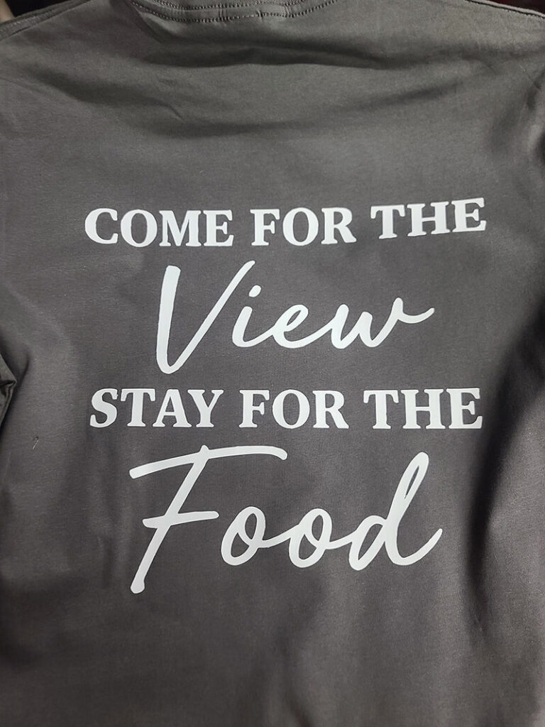 Custom printed apparel at Witty Wear LLC