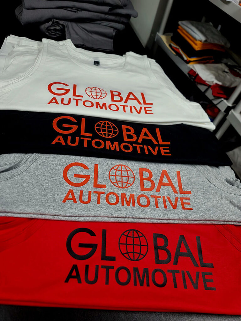 Custom printed apparel at Witty Wear LLC